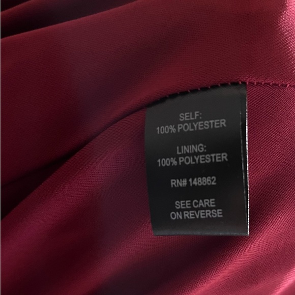 Torrid Berry Floral Knee-Length Zip Up Dress with Strappy Back & Built-In Slip - Picture 6 of 7